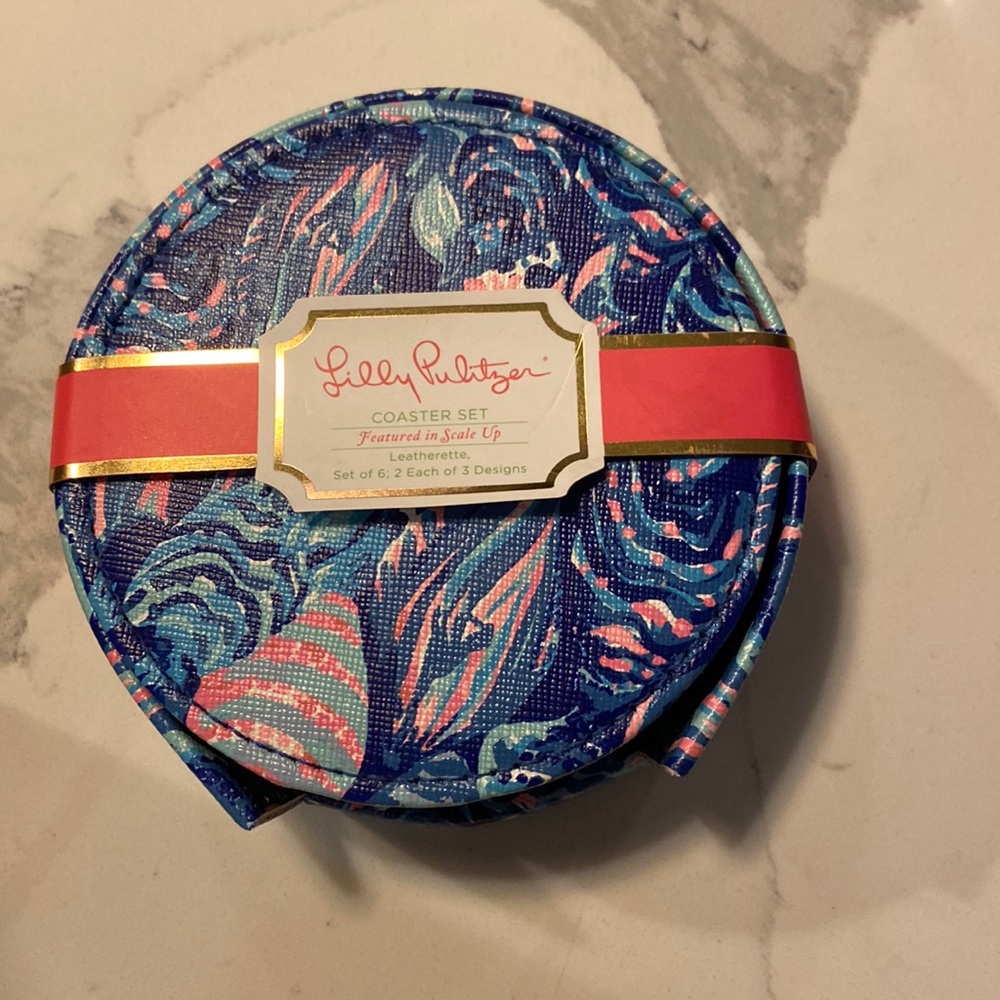 Never used Lilly Pulitzer coasters
